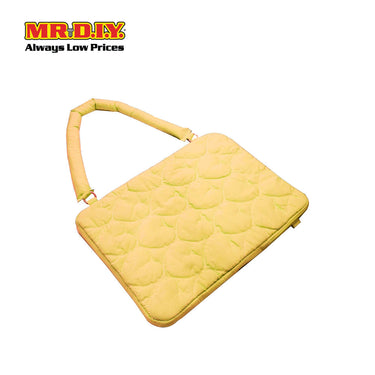 (MR.DIY) Heart Briefcase Office Laptop bag  - YELLOW - Color Series