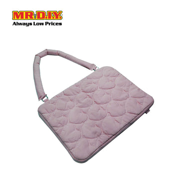 (MR.DIY) Heart Briefcase Office Laptop bag  - LIGHT PINK - Color Series