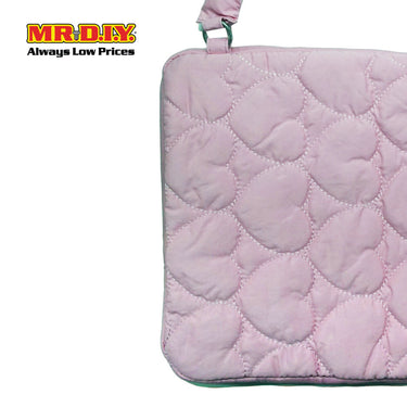 (MR.DIY) Heart Briefcase Office Laptop bag  - LIGHT PINK - Color Series