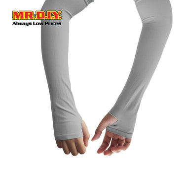 (MR. DIY) Arm Sleeve Handsocks Fingerless - GREY - Color Series