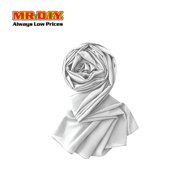 (MR. DIY) Basic Chiffon Scarf (45inch)' - Off White - Color Series
