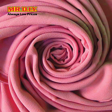 (MR. DIY) Basic Chiffon Scarf (45inch) - Red - Color Series
