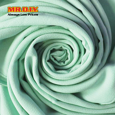 (MR. DIY) Basic Chiffon Scarf (45inch) - Green - Color Series