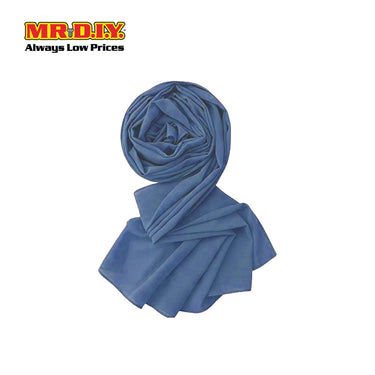(MR. DIY) Basic Chiffon Scarf (45inch) - Light Blue - Color Series