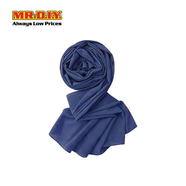 (MR. DIY) Basic Chiffon Scarf (45inch) - Blue - Color Series