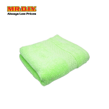 (MR.DIY) Absorbent Soft Cotton Hand Towel (35x75cm) - Light Green - Color Series