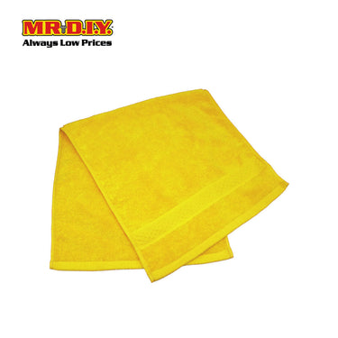 (MR.DIY) Absorbent Premium Cotton Bath Towel (70cmx140cm) - Yellow - Color Series