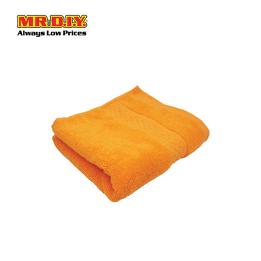 (MR.DIY) Absorbent Premium Cotton Bath Towel (70cmx140cm) - Orange - Color Series