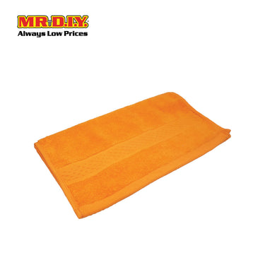 (MR.DIY) Absorbent Premium Cotton Bath Towel (70cmx140cm) - Orange - Color Series