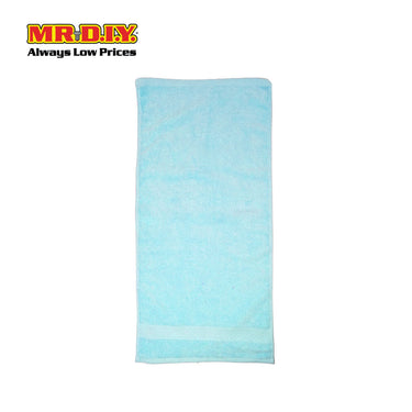(MR.DIY) Absorbent Premium Cotton Bath Towel (70cmx140cm) - Light Blue - Color Series