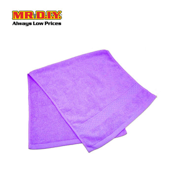 (MR.DIY) Absorbent Premium Cotton Bath Towel (70cmx140cm) - Purple - Color Series