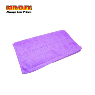 (MR.DIY) Absorbent Premium Cotton Bath Towel (70cmx140cm) - Purple - Color Series