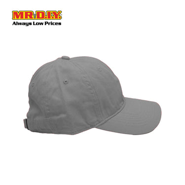 (MR.DIY) Adjustable Cotton Snapback Cap - GREY - Color Series