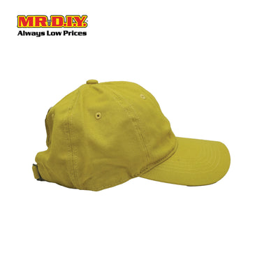 (MR.DIY) Adjustable Cotton Snapback Cap - YELLOW - Color Series