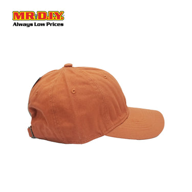 (MR.DIY) Adjustable Cotton Snapback Cap - ORANGE - Color Series