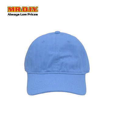 (MR.DIY) Adjustable Cotton Snapback Cap - LIGHT BLUE - Color Series