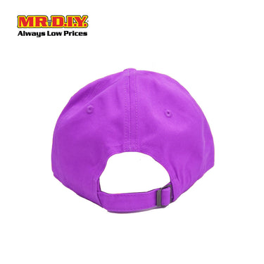 (MR.DIY) Adjustable Cotton Snapback Cap - PURPLE - Color Series