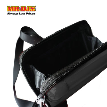 (MR.DIY) Hardcase Shoulder Bag with Strap - BLACK - Color Series