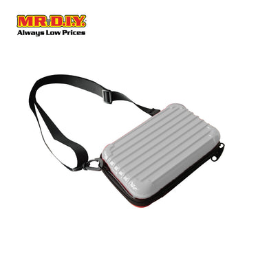 (MR.DIY) Hardcase Shoulder Bag with Strap - OFF WHITE - Color Series