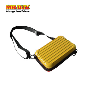 (MR.DIY) Hardcase Shoulder Bag with Strap - YELLOW - Color Series