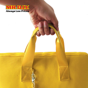 (MR.DIY) Plain Briefcase Office Laptop bag  - YELLOW - Color Series