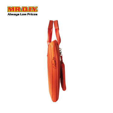 (MR.DIY) Plain Briefcase Office Laptop bag  - ORANGE - Color Series