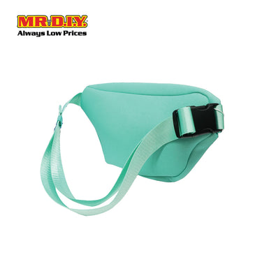(MR.DIY) Essential Neoprene Waist Bag with adjustable strap (L27cm x W18cm x H3cm) - Light Green - Color Series