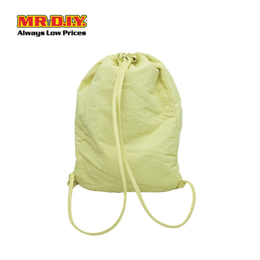 Nylon Drawstring Bag with adjustable strap L39cm x W33cm x