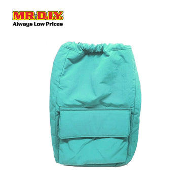 (MR.DIY) Nylon Drawstring Bag with adjustable strap L39cm x W33cm x H17cm - Light Green - Color Series