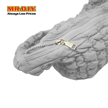 (MR. DIY) Quilted Puffer Crossbody Sling Bag -  OFF WHITE - Color Series