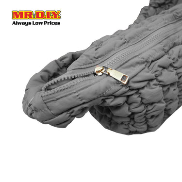 (MR. DIY) Quilted Puffer Crossbody Sling Bag -  GREY - Color Series