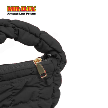 (MR. DIY) Mini Micro Bag with Strap Chain -  BLACK - Color Series
