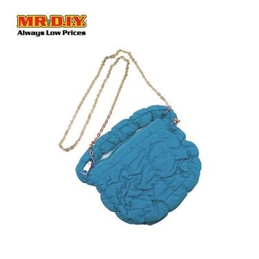 (MR. DIY) Mini Micro Bag with Strap Chain -  LIGHT BLUE - Color Series