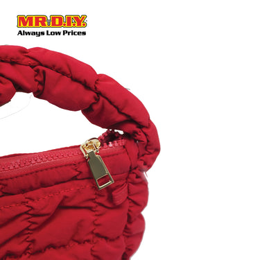 (MR. DIY) Mini Micro Bag with Strap Chain -  RED - Color Series