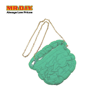 (MR. DIY) Mini Micro Bag with Strap Chain -  LIGHT GREEN - Color Series
