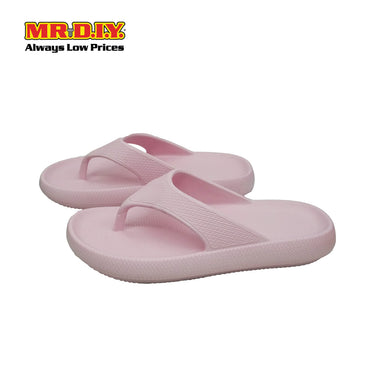 (MR.DIY) EVA Unisex Anti Slippery Flip-Flops Slippers - Light Pink - Color Series