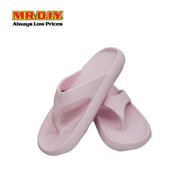 (MR.DIY) EVA Unisex Anti Slippery Flip-Flops Slippers - Light Pink - Color Series
