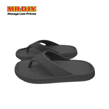 (MR.DIY) EVA Unisex Anti Slippery Flip-Flops Slippers - Black - Color Series