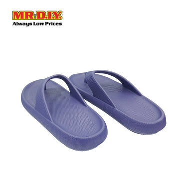 (MR.DIY) EVA Unisex Anti Slippery Flip-Flops Slippers - Purple - Color Series