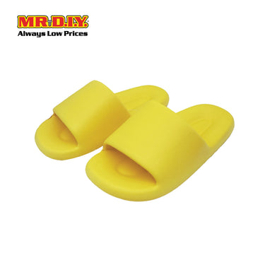 (MR.DIY) EVA Unisex Slide Sandals Slippers - Yellow - Color Series