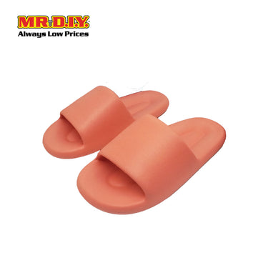 (MR.DIY) EVA Unisex Slide Sandals Slippers - Orange - Color Series