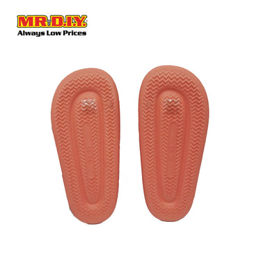 (MR.DIY) EVA Unisex Slide Sandals Slippers - Orange - Color Series