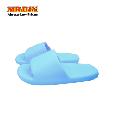 (MR.DIY) EVA Unisex Slide Sandals Slippers - Light Blue - Color Series