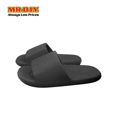 (MR.DIY) EVA Unisex Slide Sandals Slippers - Black - Color Series