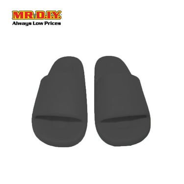 (MR.DIY) EVA Unisex Slide Sandals Slippers - Black - Color Series
