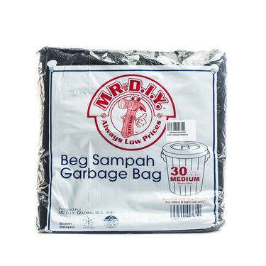 [BEST SELLER] (MR.DIY) Eco-Friendly Garbage Bag M Size (30pcs)