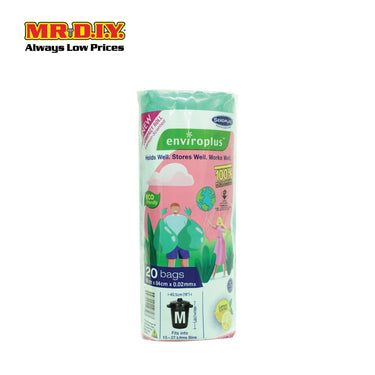SEKOPLAS Enviroplus Mini Roll Garbage Bag M Size (20pcs)