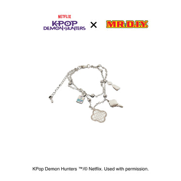 KPOP DEMON HUNTERS Huntr/X Bracelet White (20.3cm)