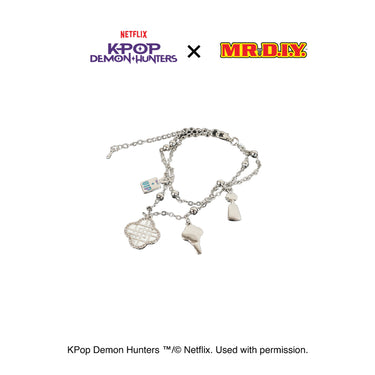 KPOP DEMON HUNTERS Huntr/X Bracelet White (20.3cm)