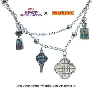 KPOP DEMON HUNTERS Huntr/X Bracelet White (20.3cm)